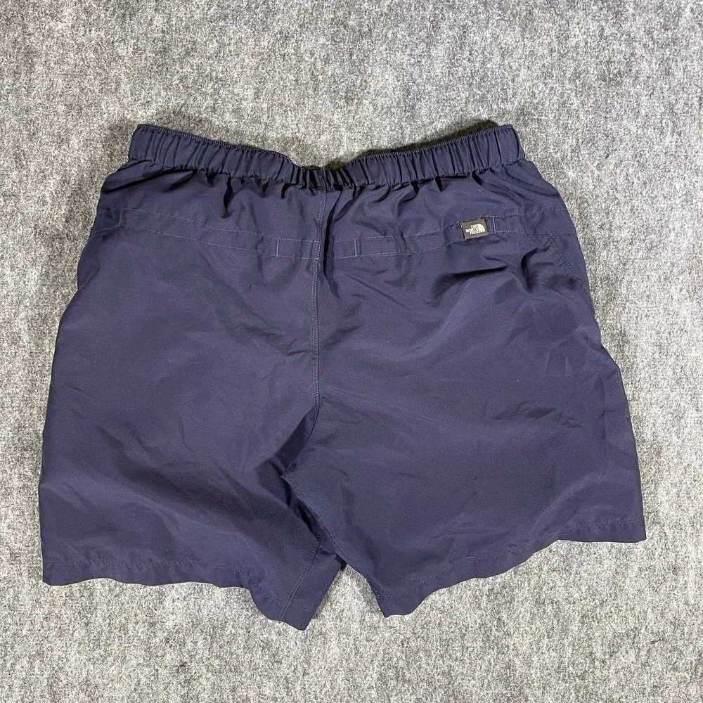 The North Face Shorts Mens Medium Navy Blue Polyester Microfiber 9